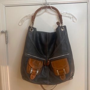 Italian leather hobo bag purchased in Florence Italy